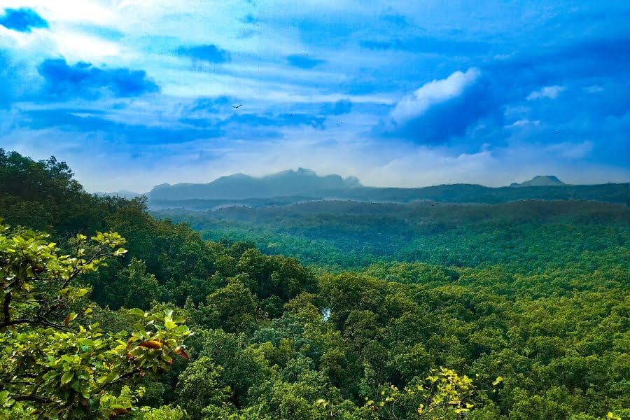 Pachmarhi Hill Top View