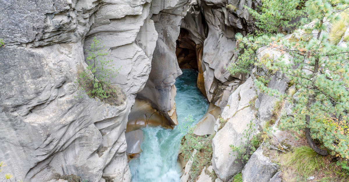 Gaurikund (Gauri Kund) waterfall near Gangotri Temple